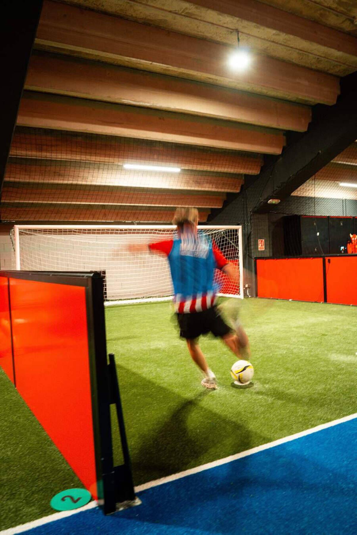 Las diferentes estaciones de juego del Mallorca Football Park.