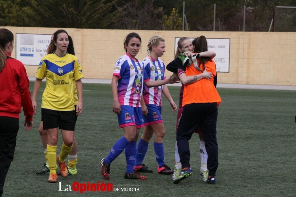 Fútbol: Lorca Féminas - C.F. S.P.A Femenino