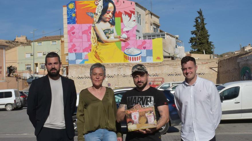 Calasparra cuenta con un mural del artista internacional Dan Ferrer