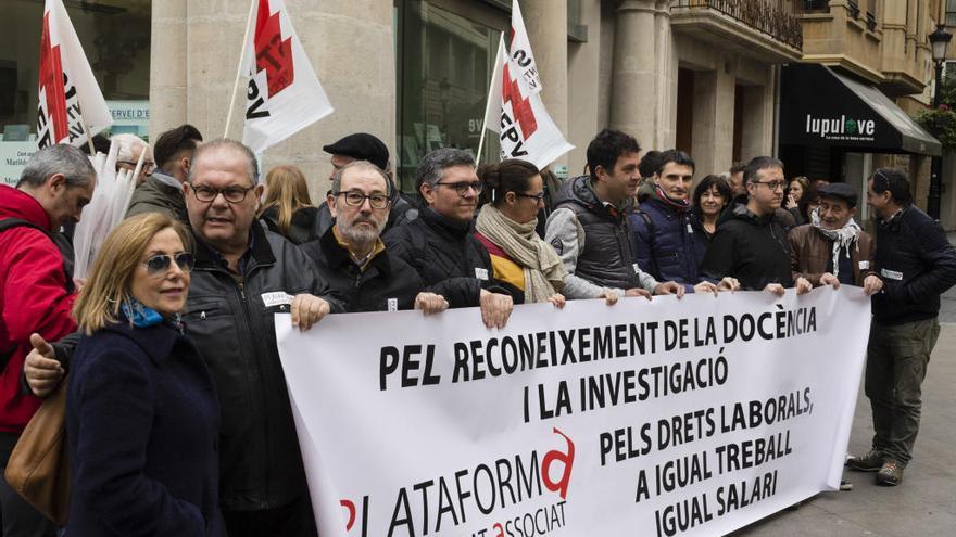 Protesta, esta mañana