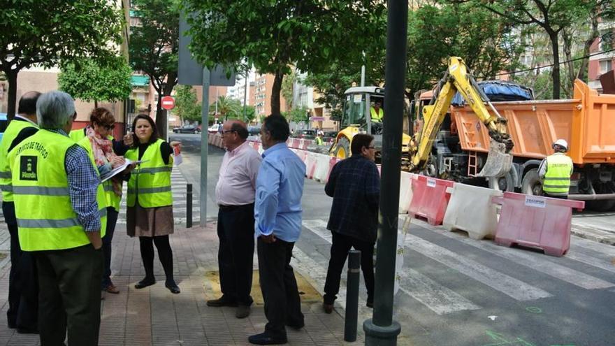 Inician las obras en la calle Pablo VI