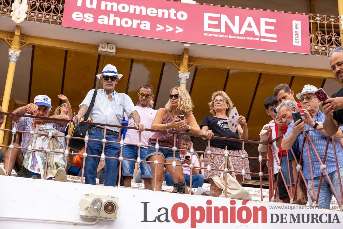 Así se vivió desde las gradas la primera corrida de la Feria de Murcia (El Juli, Manzanares y Talavante)