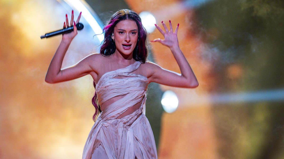 Abucheos silenciados durante la actuación de Israel en la semifinal de Eurovisión