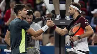 Cuándo y dónde ver hoy el Alcaraz - Dimitrov, cuartos de final del Masters 1000 de Miami