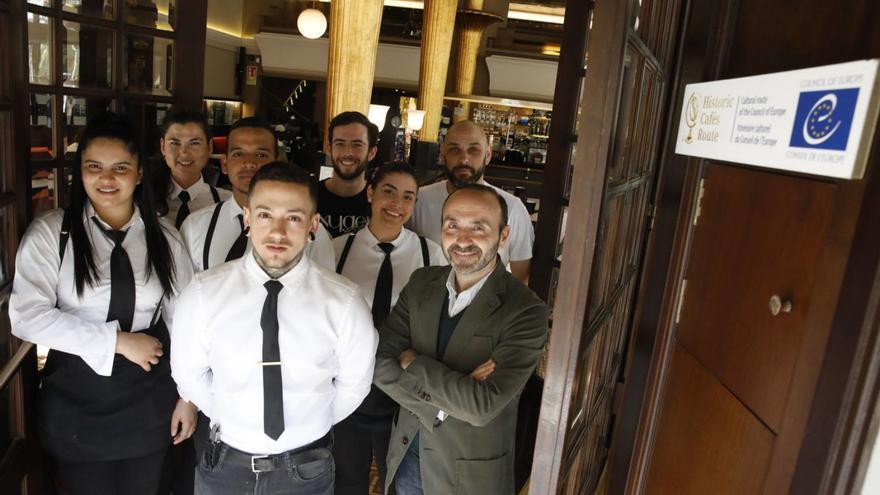 Este es el único local asturiano en la Ruta Europea de Cafés Históricos