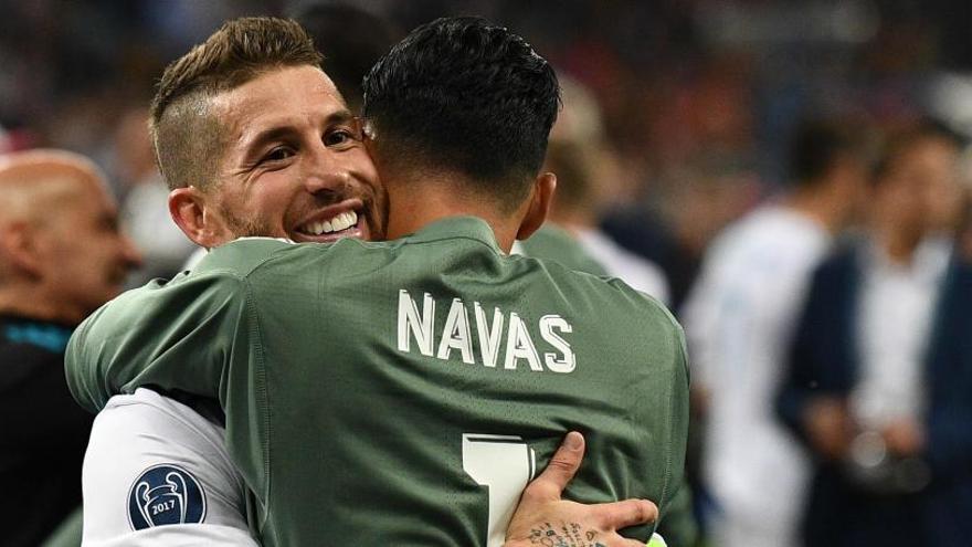 Sergio Ramos y Keylor Navas, dos de los elegidos.