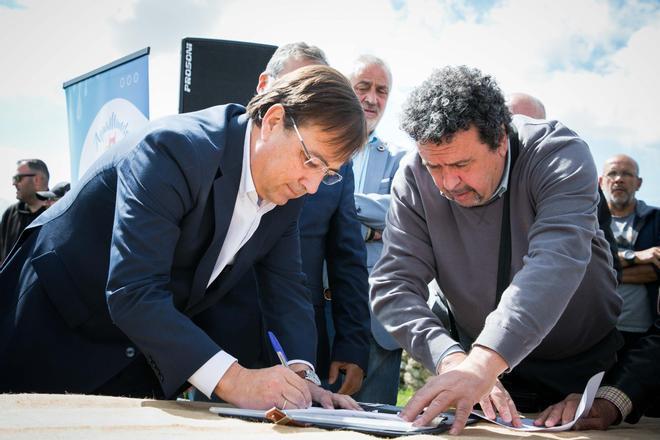 Galería de fotos | Los primeros pasos del parque acuático de Casar de Cáceres