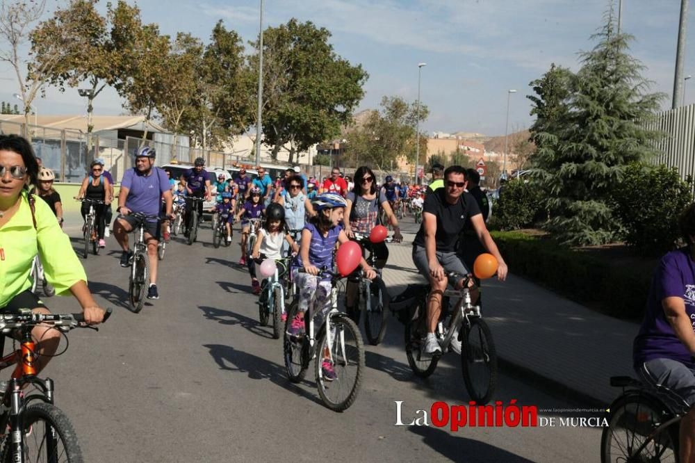 Ciclopaseo para clausular en Lorca los JDG