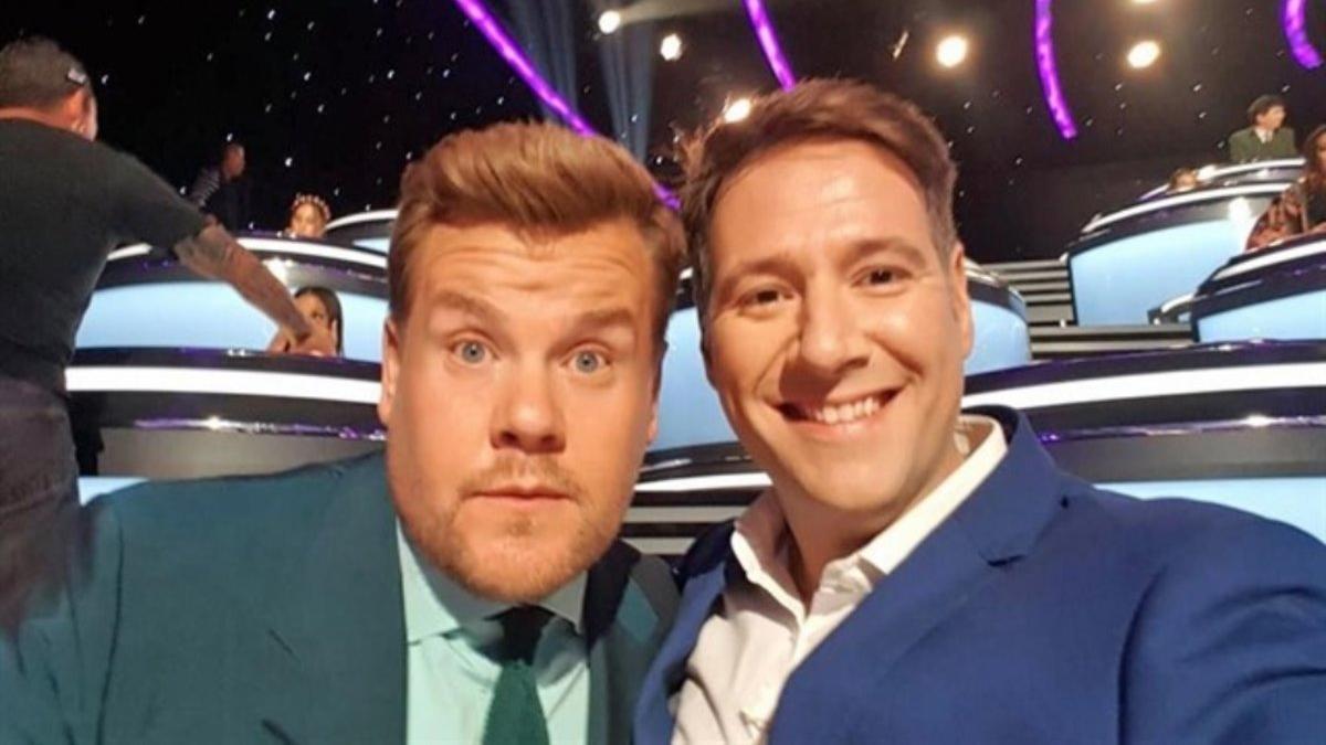 Carlos Latre y James Corden