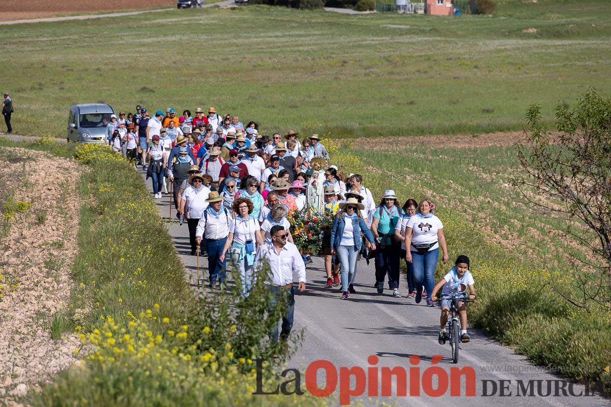 Así ha sido la Romería de los vecinos de Los Royos y El Moralejo a la ermita de los Poyos de Celda en Caravaca