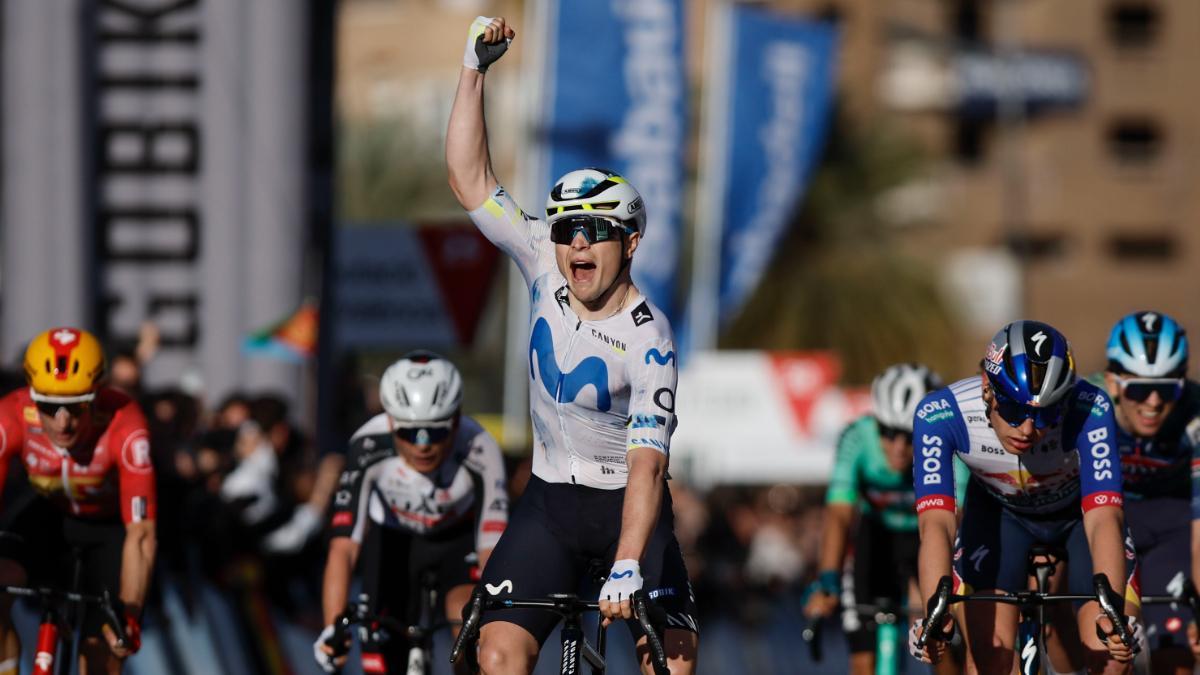 García Pierna, uno de los favoritos a llevarse la victoria en la Vuelta a Murcia