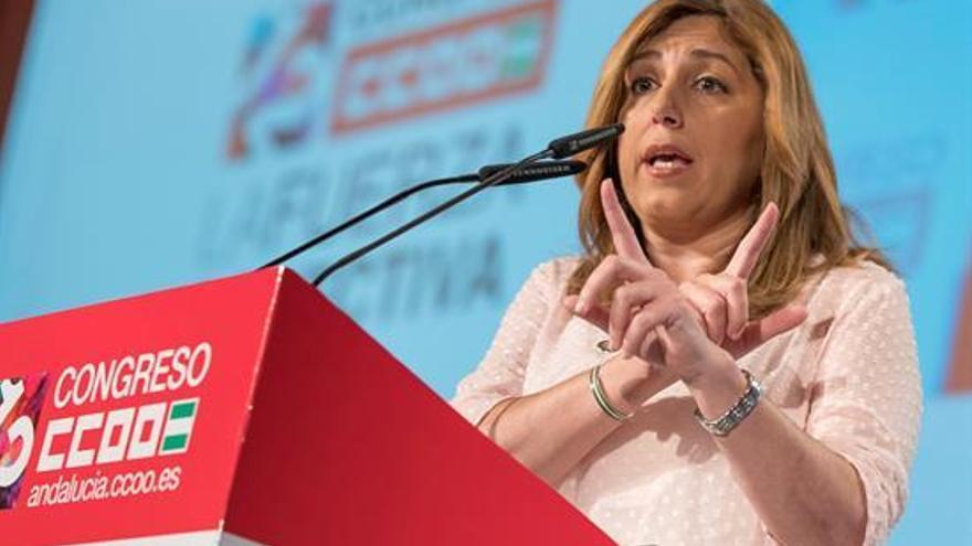 Susana Díaz: &quot;Hemos hecho un gran cambio para una legislatura muy importante&quot;