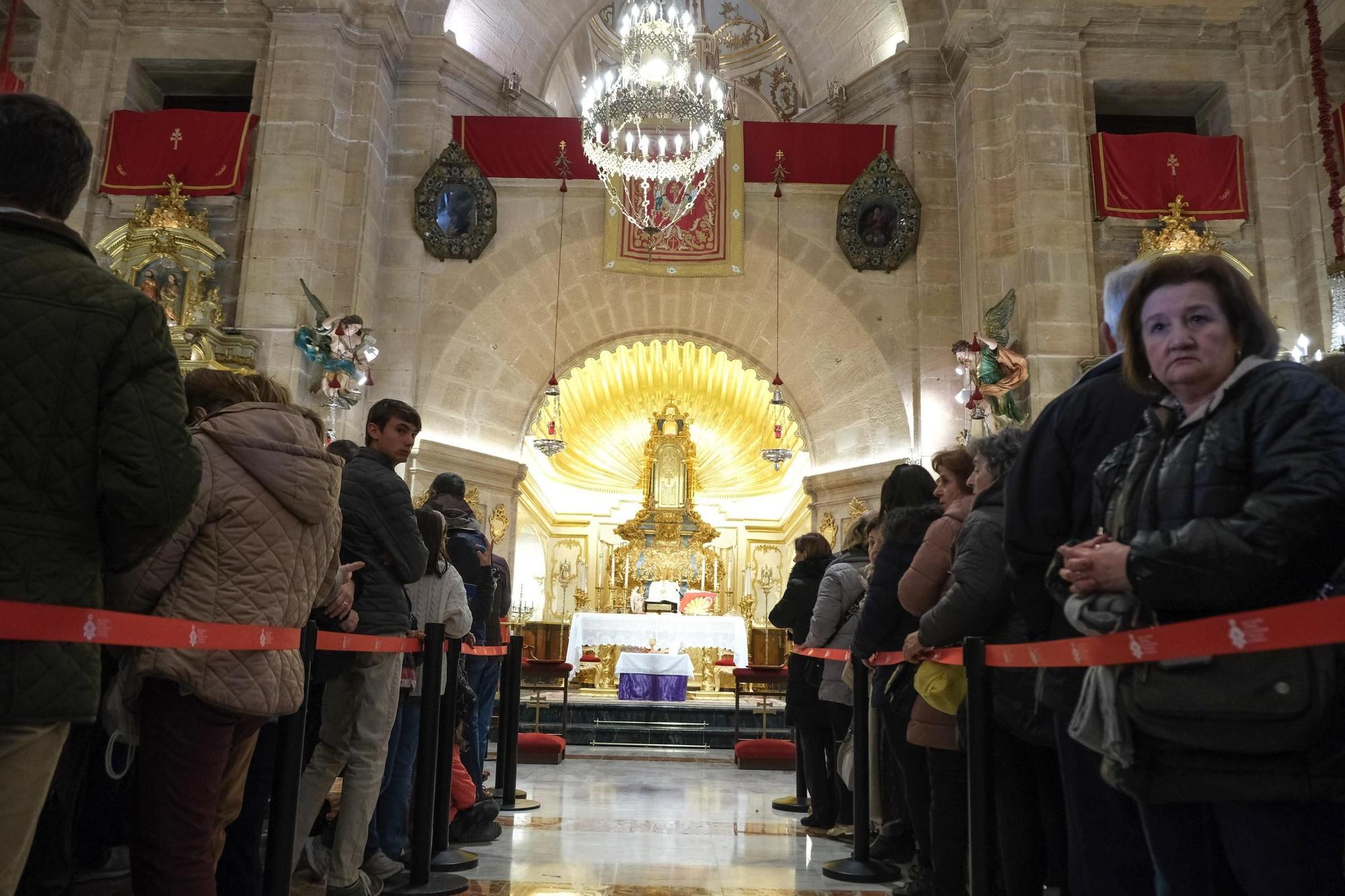 Así ha sido la visita de la comitiva de Hogueras a Caravaca de la Cruz