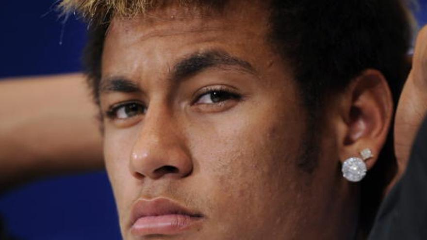 El jugador del Santos Neymar, en Nagoya (Japón) en el marco del Mundial de Club.