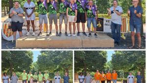 Els tres equips del podi