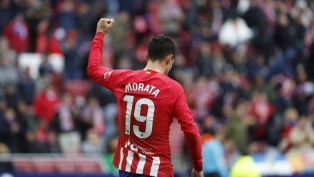 Atlético de Madrid -  Betis: El gol de Morata