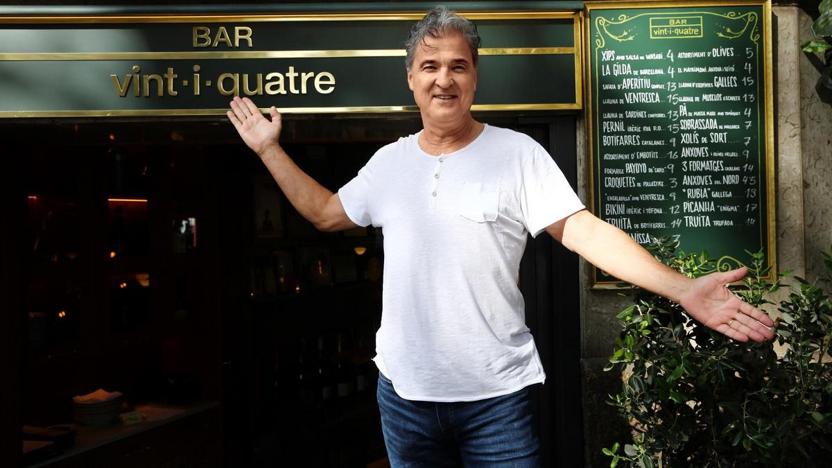 El cocinero Carles Abellan, asesor del Bar Vint-i-quatre.