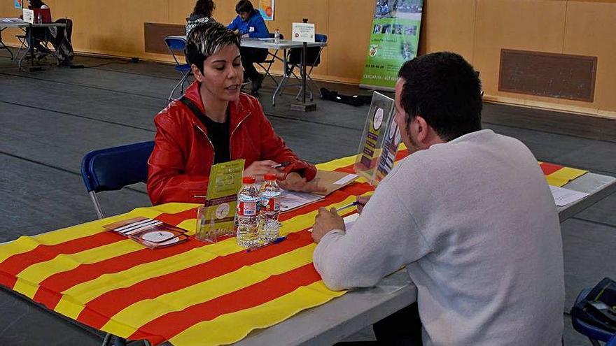 Una fira del treball realitzada a Puigcerdà