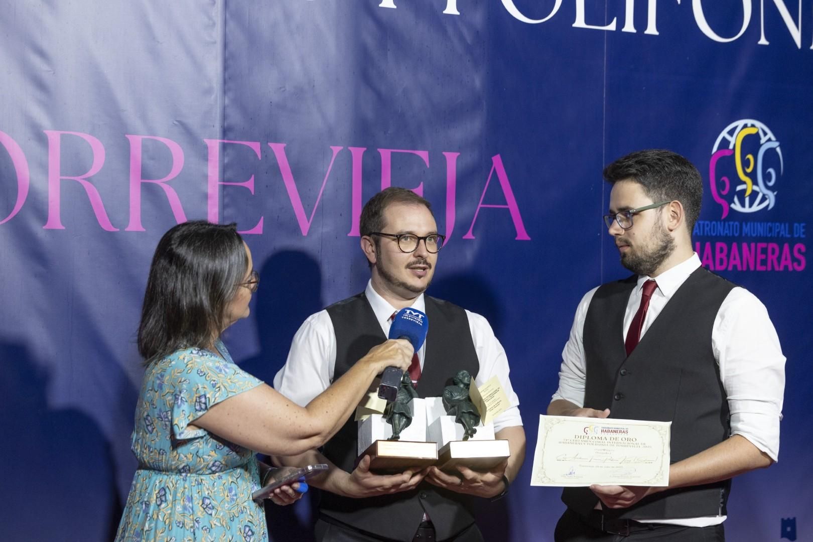 Así fue la clausura del Certamen de Habaneras en Torrevieja