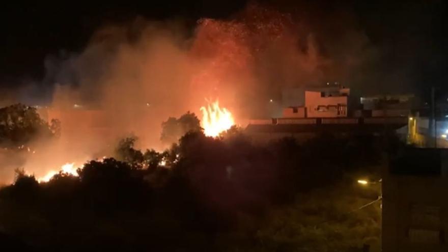 Así fue el incendio de Barriomar