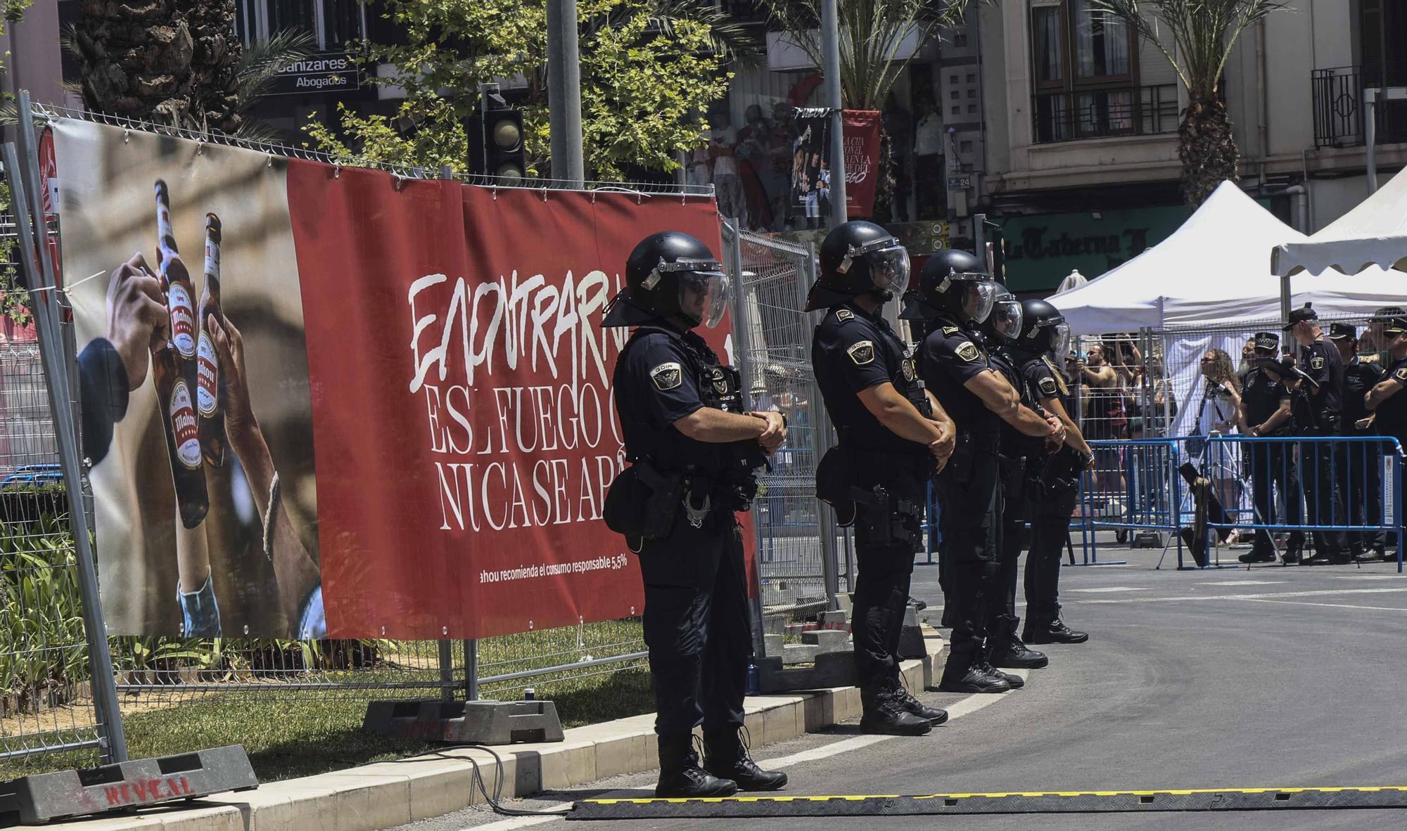 Mascletà del jueves 22 de junio de las Hogueras de Alicante 2023