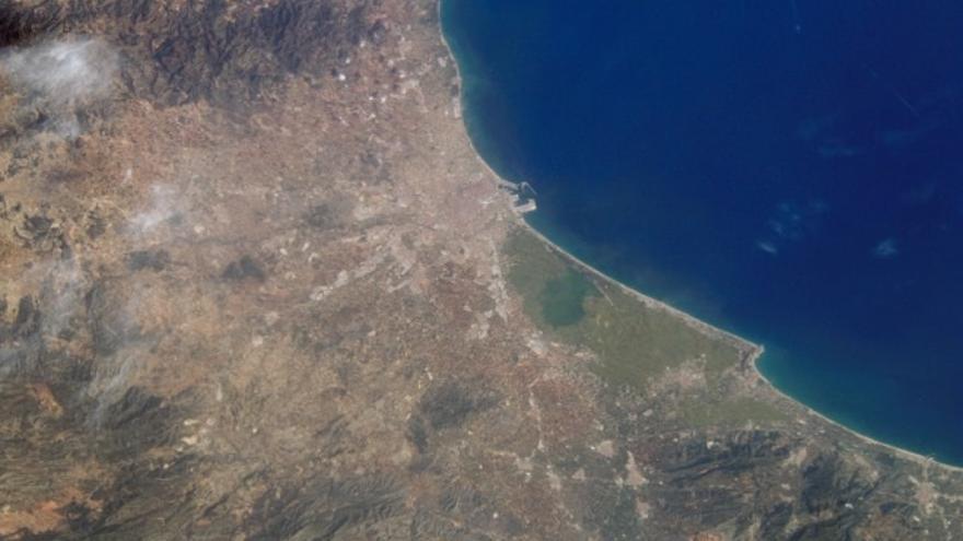 La Comunitat Valenciana, vista desde el espacio