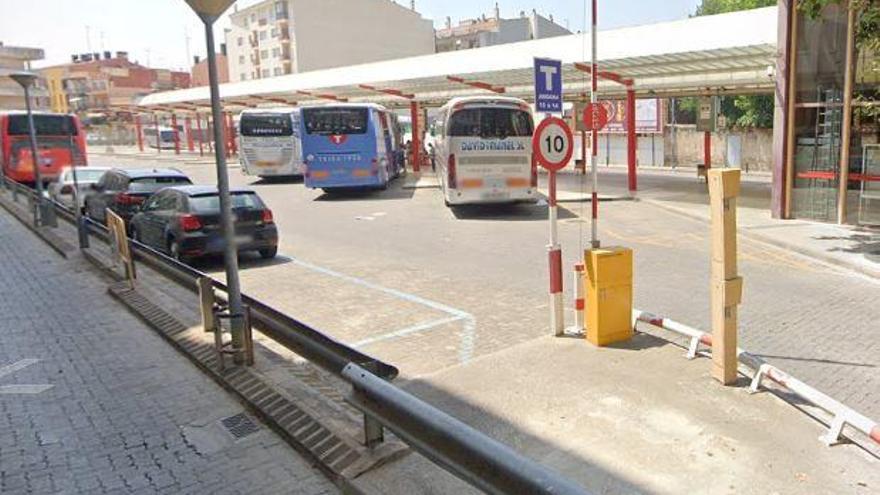 L&#039;estació d&#039;autobusos de Figueres.