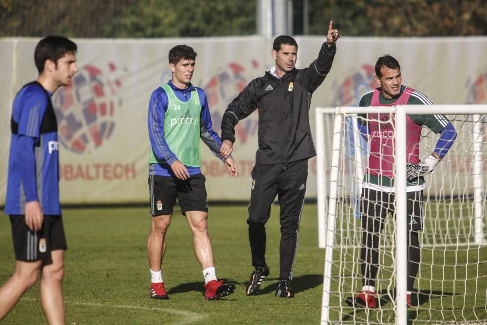 Entrenamiento del Real Oviedo