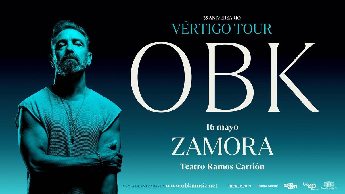 Cartel concierto OBK