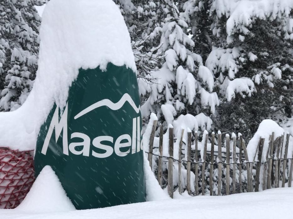 Els efectes de la nevada a la Cerdanya