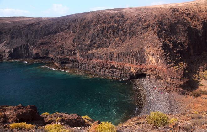 Playa del Juncal, en Gran Canaria