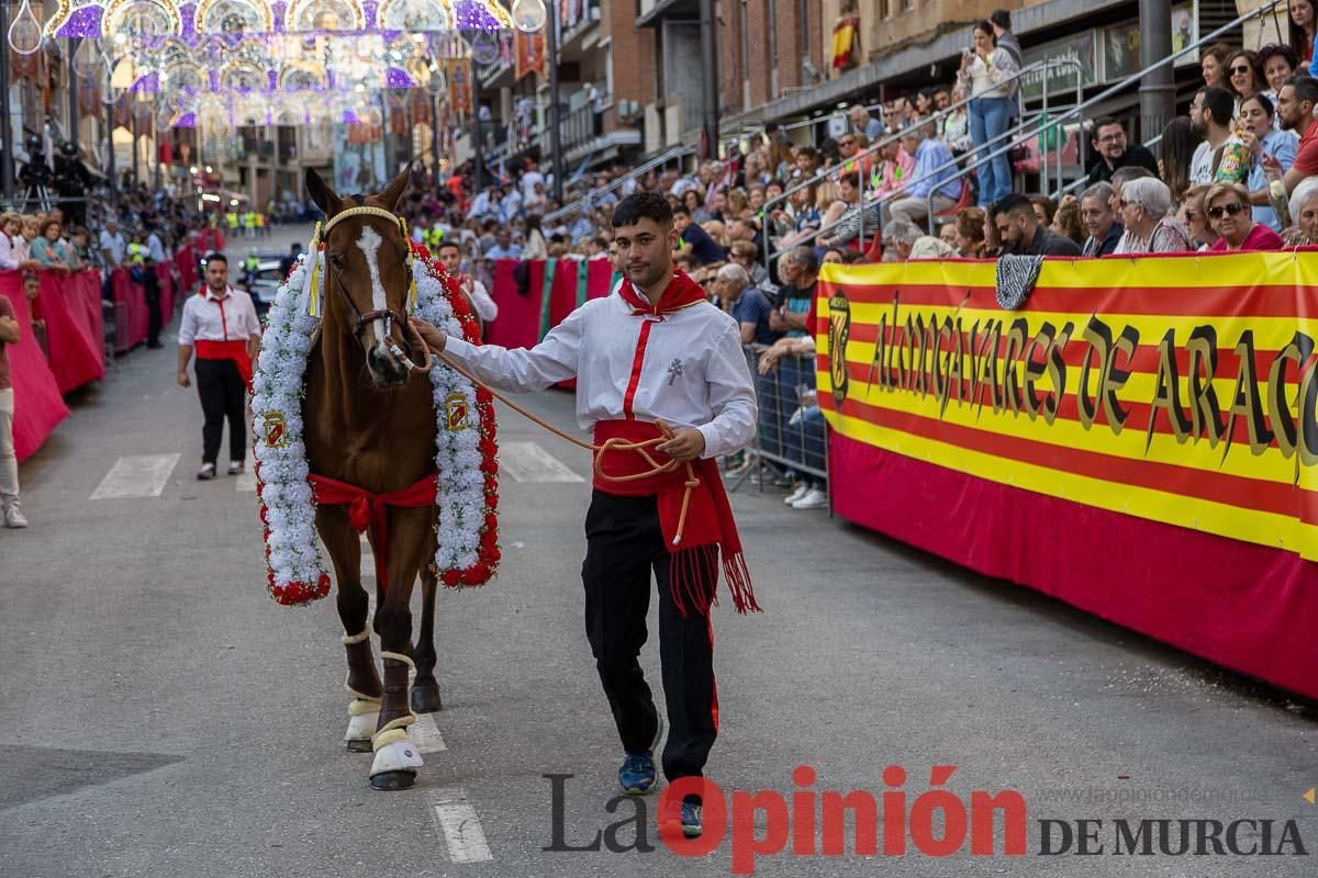 Gran desfile en Caravaca (bando Caballos del Vino)