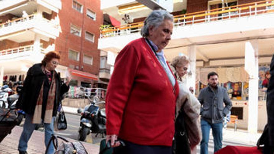 Turistas del Imserso en Benidorm