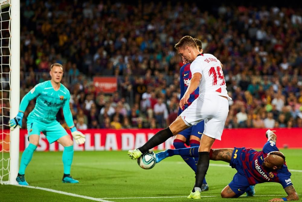 Les millors imatges del partit Barça - Sevilla