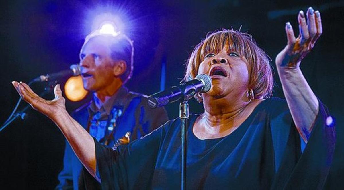 Mavis Staples, diumenge a la nit a la sala Apolo. Mavis Staples, diumenge a la nit a la sala Apolo.