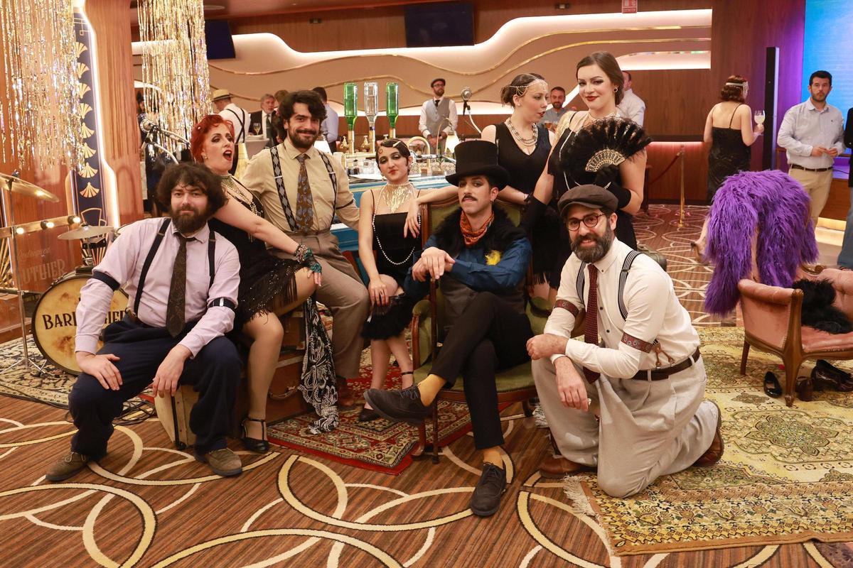 El VI Aniversario del Casino de Vigo con inspiración años 20.