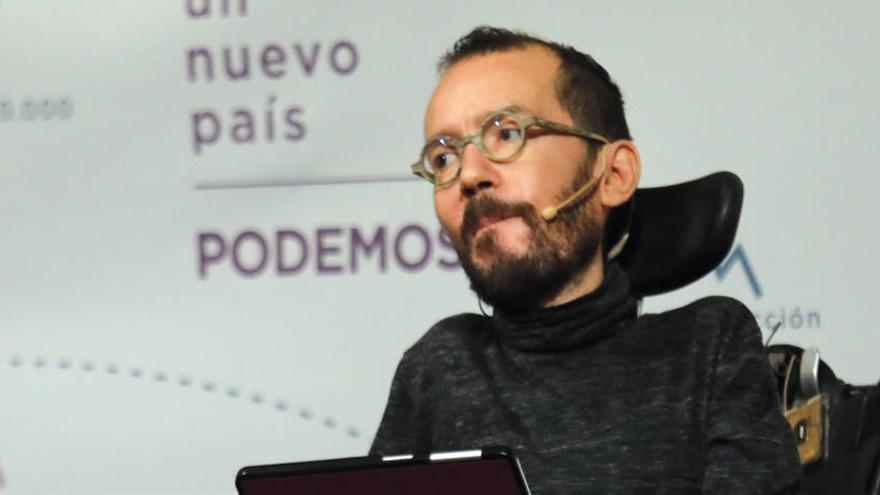 El secretario de Organización de Podemos, Pablo Echenique.