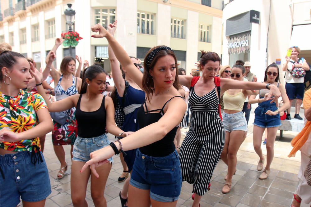 Málaga bate el Récord Guinness de personas bailando flamenco