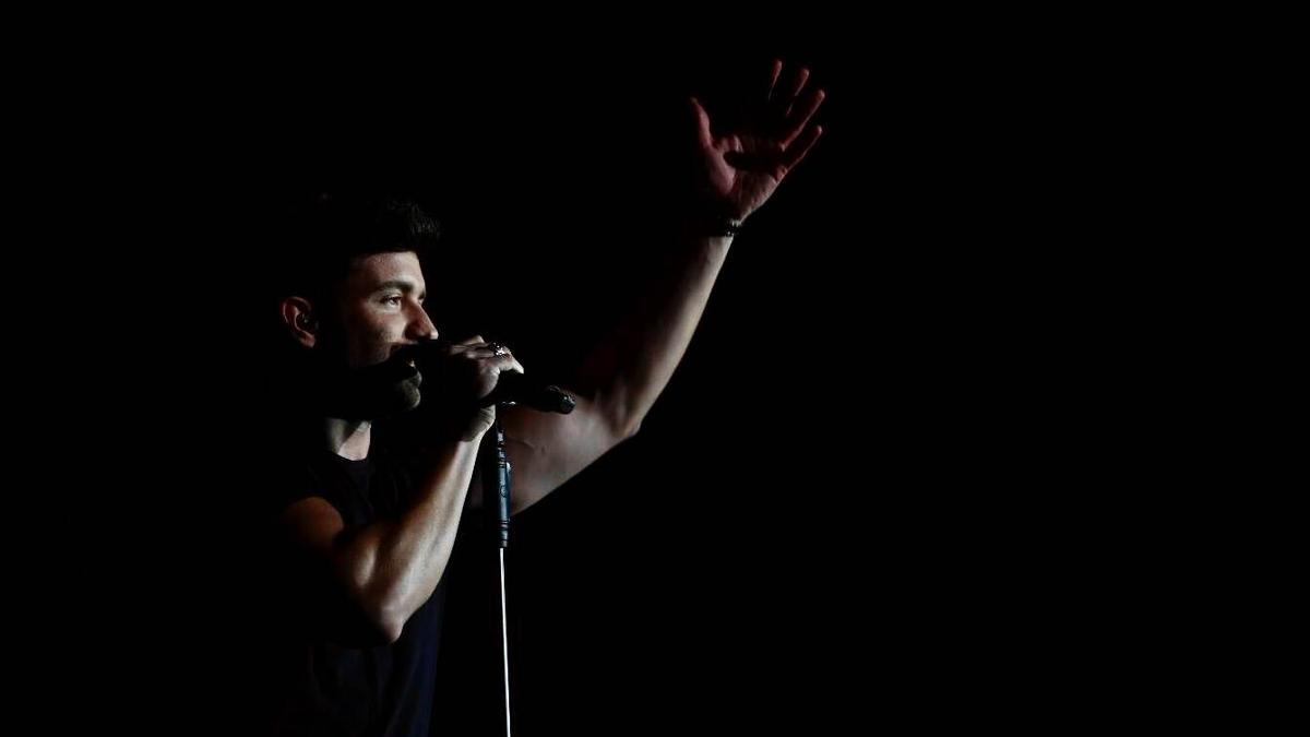 Concierto de Pablo Alborán en el Palau Sant Jordi.