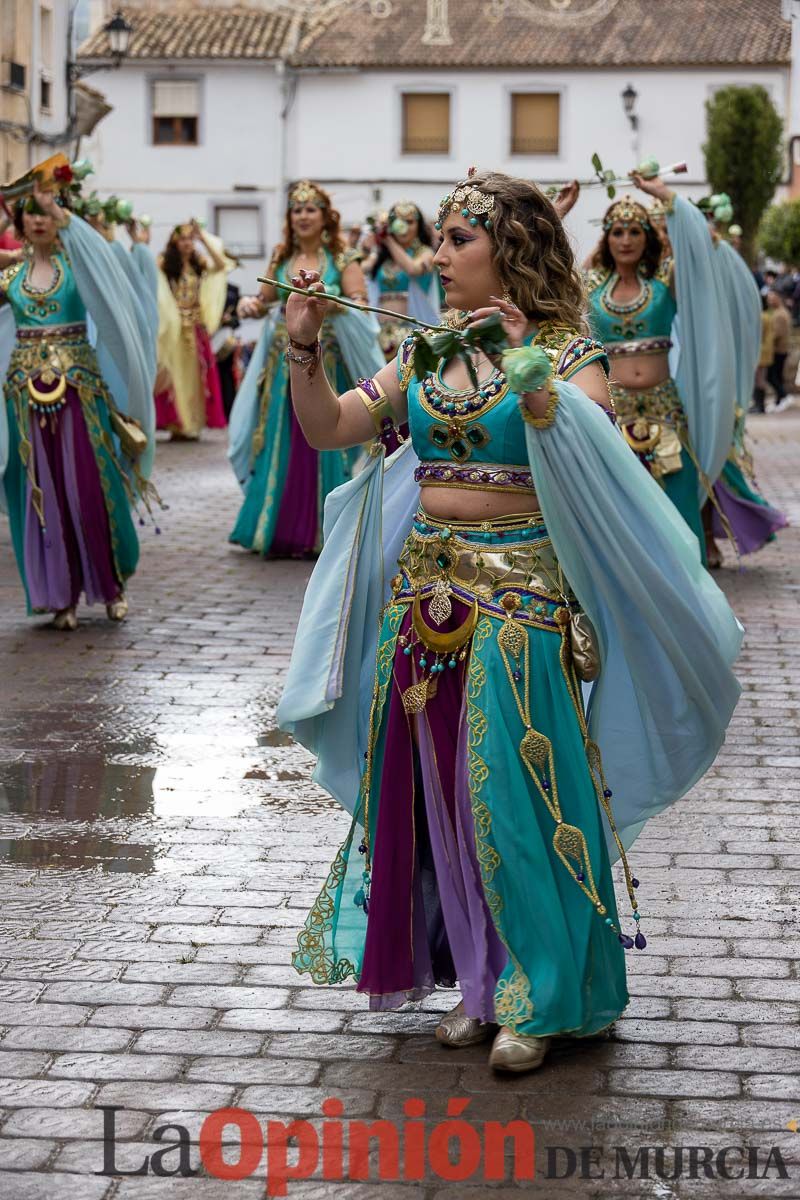 Desfile de Moros y cristianos y parlamento en las Fiestas de Caravaca