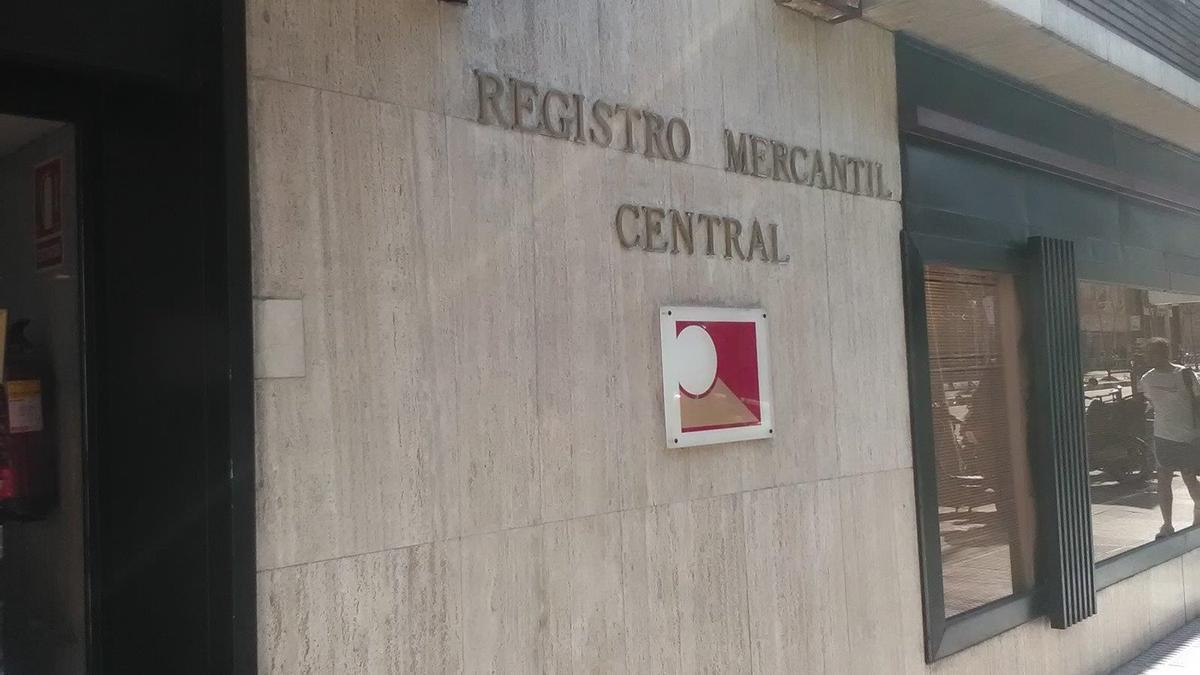 Imagen de archivo del Registro Mercantil Central.