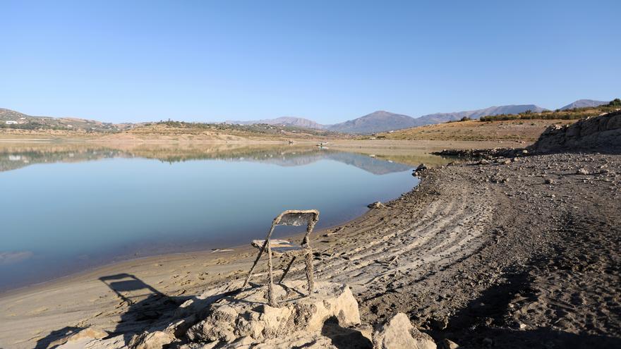 Los embalses de Málaga siguen perdiendo agua pese a las lluvias y caen al 32,88%