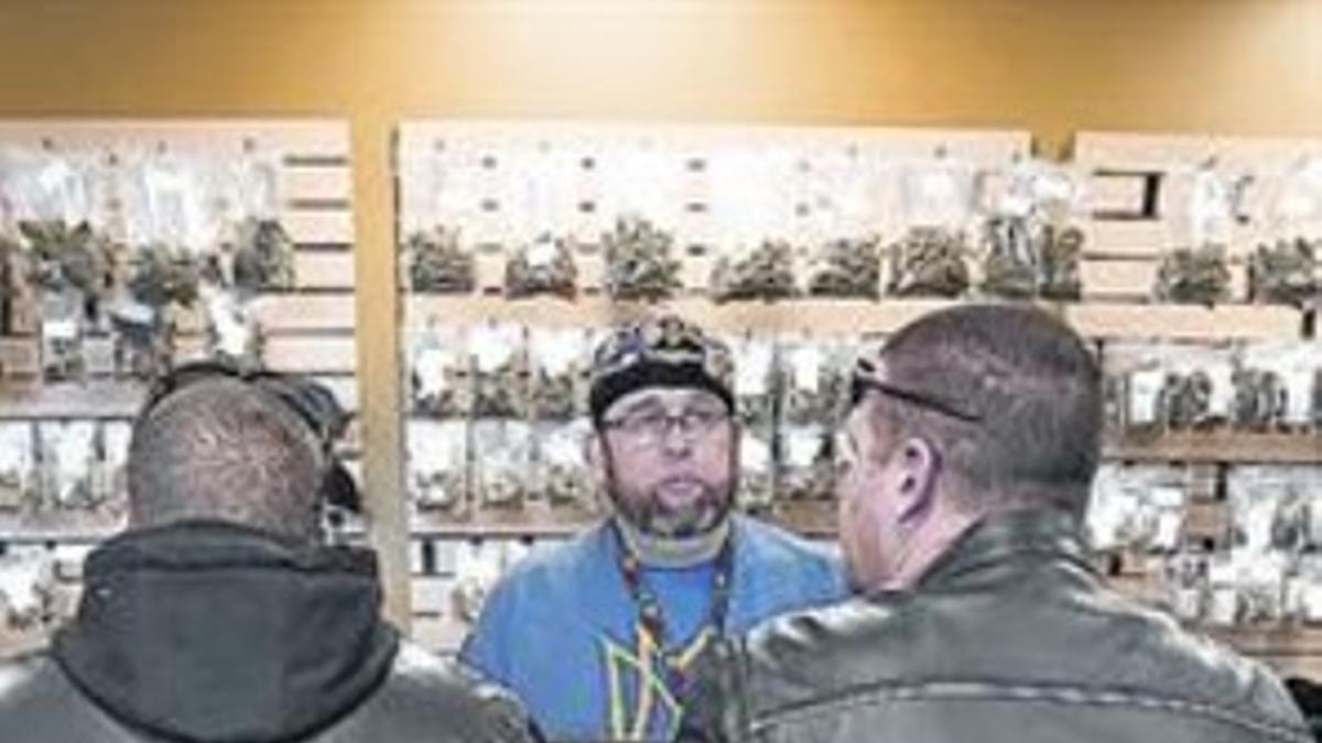 Una tienda de marihuana, en Denver.