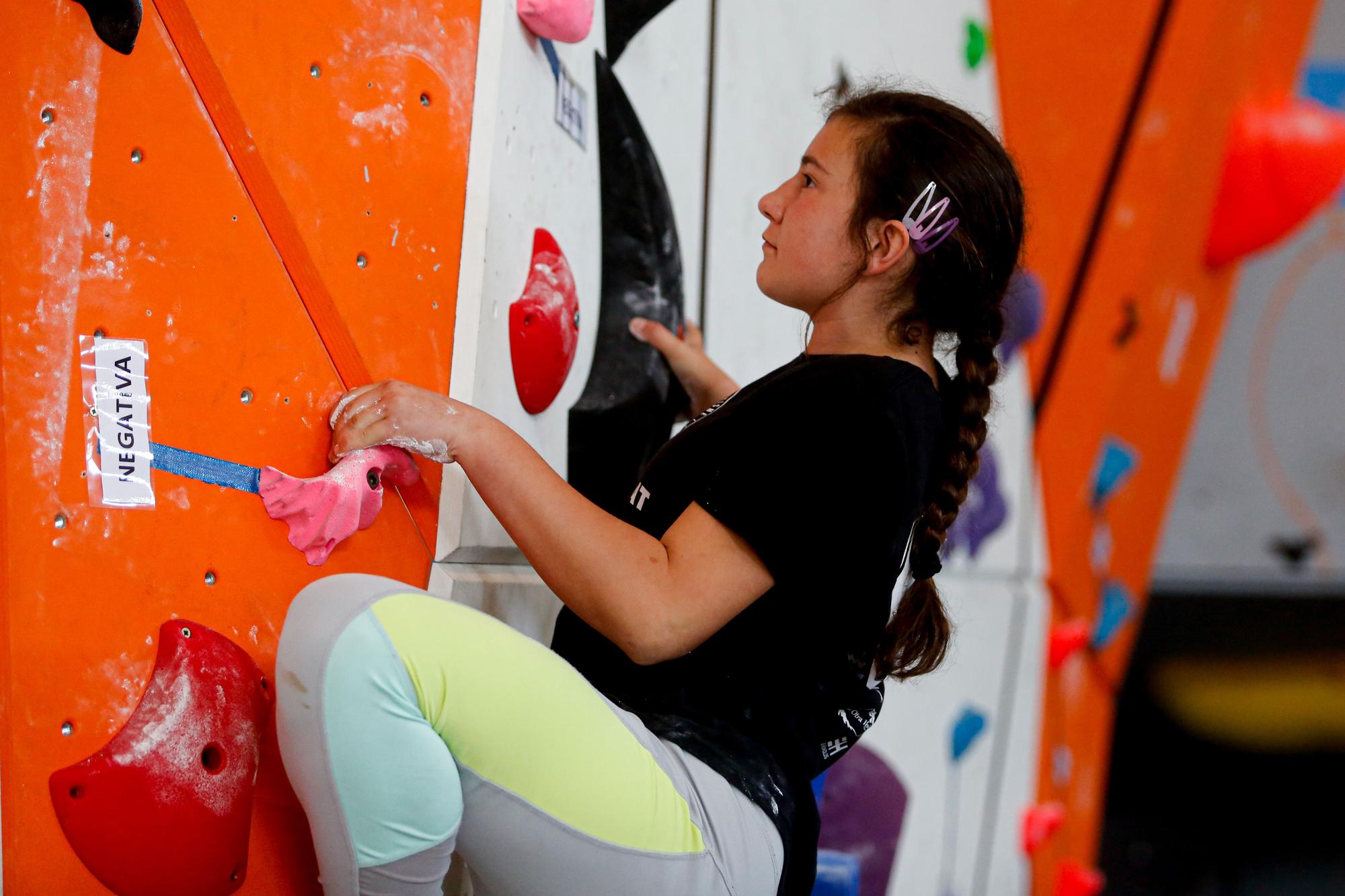 Las imágenes del Campeonato Balear de Escalada en Ibiza