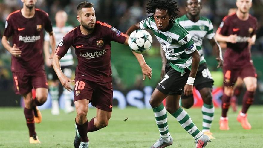 El Barça sufre para llevarse la victoria en Lisboa (0-1)