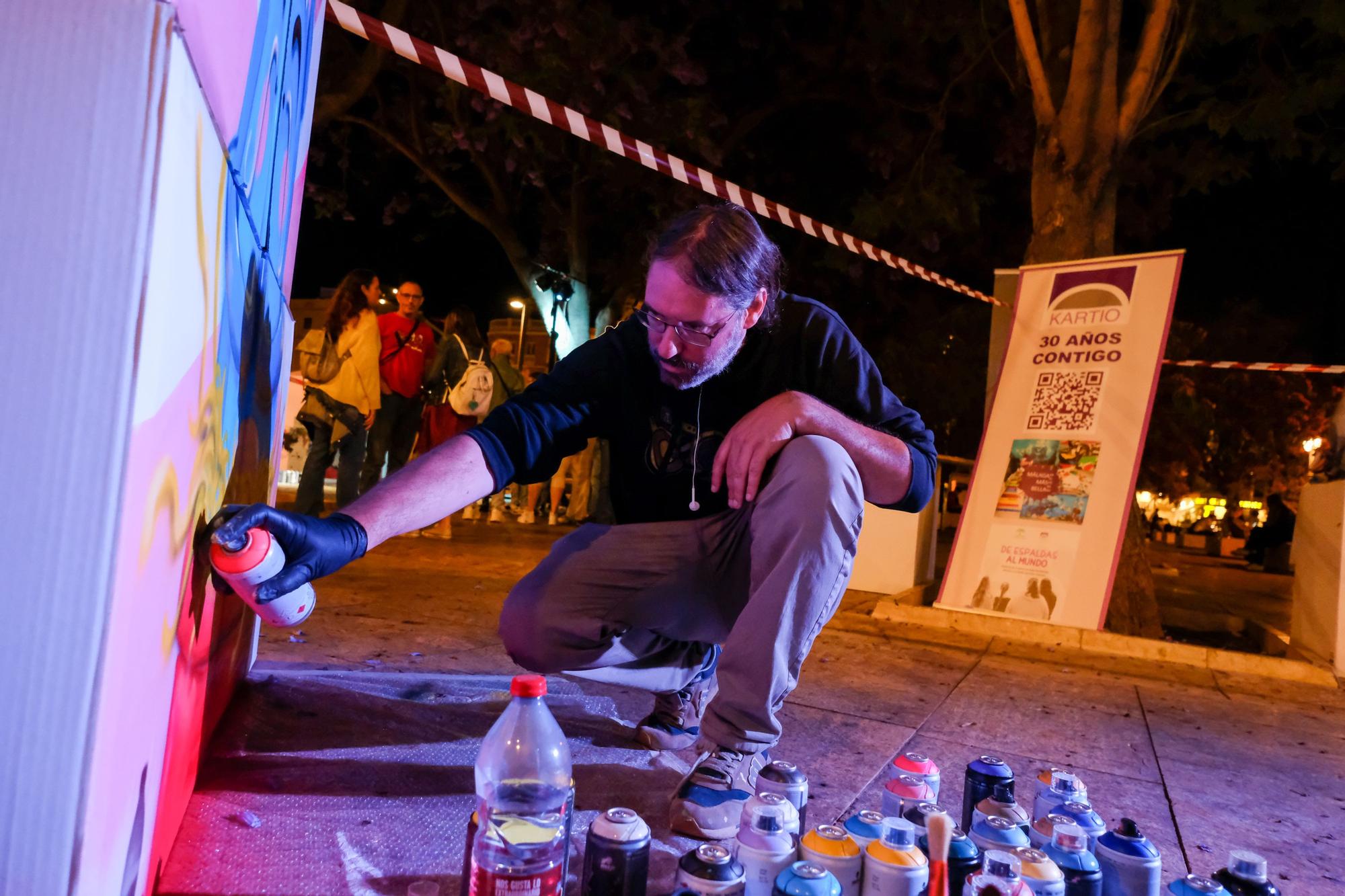 Málaga vive una nueva edición de La Noche en Blanco