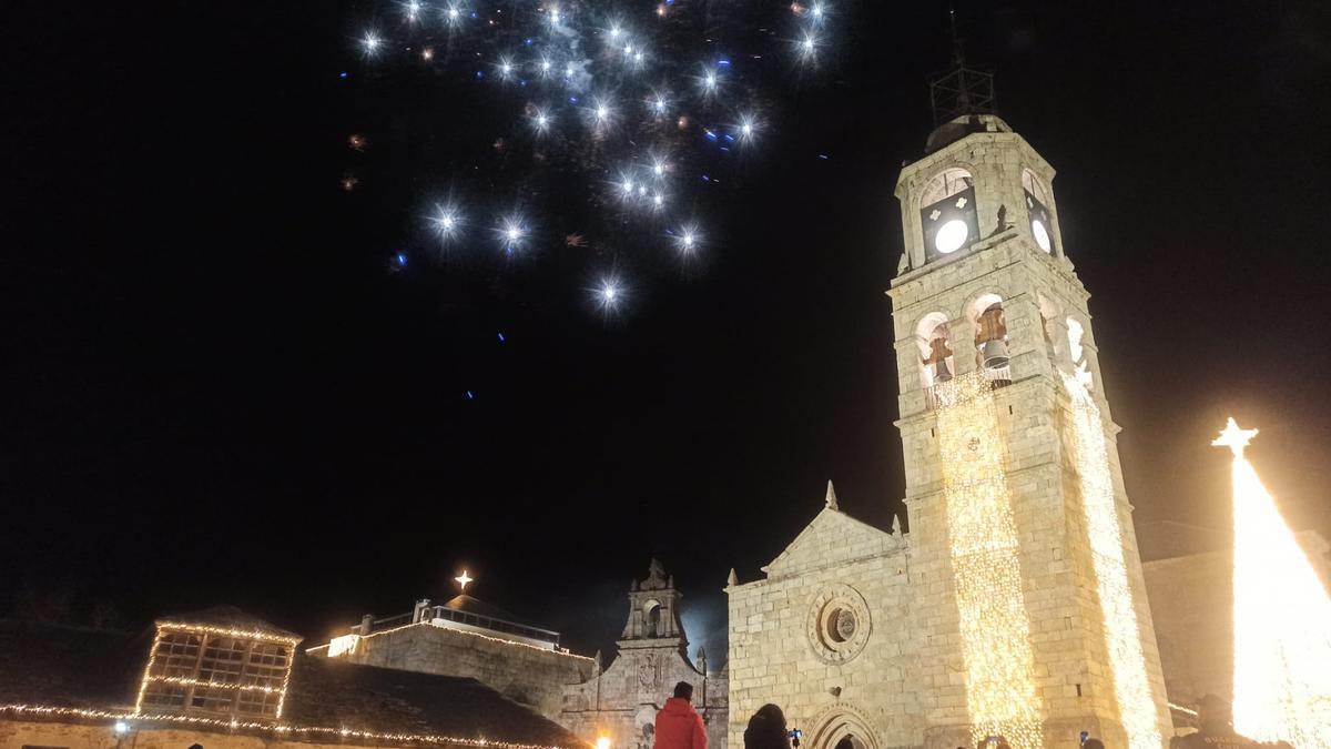 Encendido de las luces de Puebla de Sanabria.