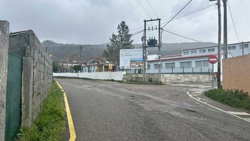 Marín mejorará la calzada y la seguridad vial en la zona del CEIP O Carballal