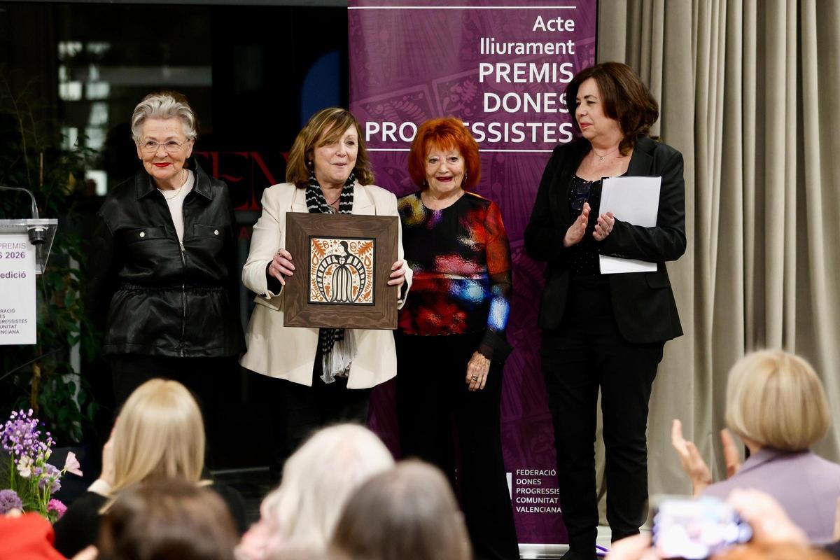 Dones Progressistes premia a la fiscal Peramato y a Dones de l'Horta Sud, por su labor en la dana Dones Progressistes premia a la fiscal Peramato y a Dones de l'Horta Sud, por su labor en la dana