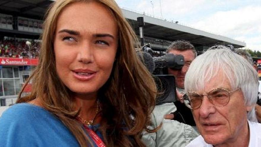 La hija de Ecclestone es fan de Alonso